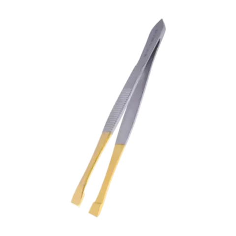 PINÇA PARA SOBRANCELHA EM AÇO INOX CHANFRADA - MARCO BONI