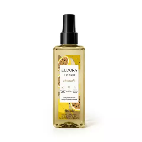 Spray Perfumado Desodorante Colônia Instance Maracujá Eudora 200ml