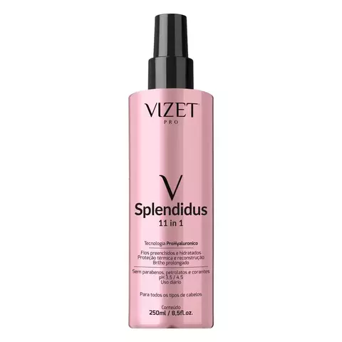 Fluído Protetor 11 IN 1 Splendidus 250ml Vizet