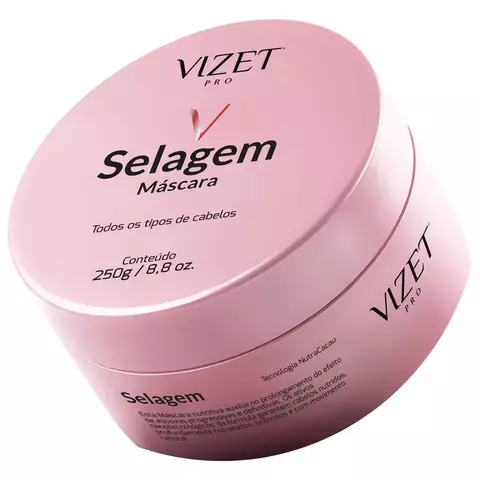 Pós Progressiva Máscara Selagem Térmica 240gr Vizet