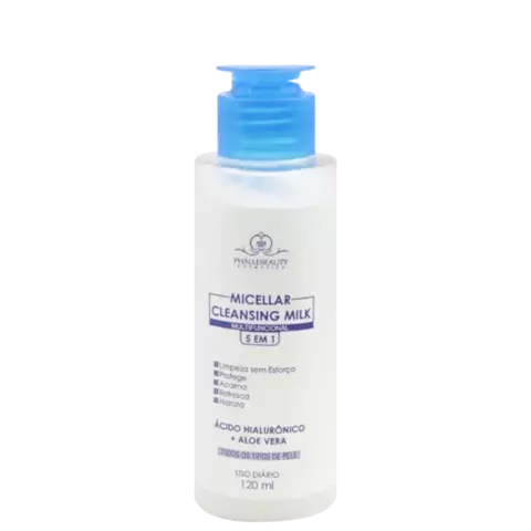 Phállebeauty Micellar Cleansing Milk - Demaquilante 120ml