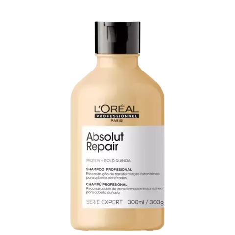 LOREAL SHAMPOO GOLD ABSOLUT REPAIR 300 ML