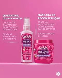 DaBelle Resgata Fios Queratina Líquida - Fluído de Tratamento 75ml - comprar online
