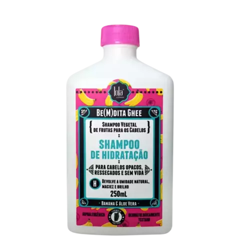 BEMDITA GHEE BANANA E ALOE VERA SHAMPOO 250mL - LOLA