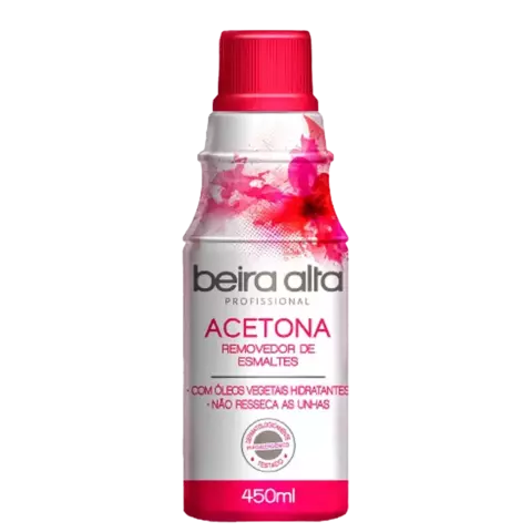 Beira Alta Acetona - Removedor de Esmalte 450ml