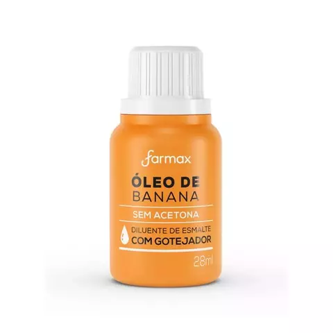 ÓLEO DE BANANA 28 ML - FARMAX