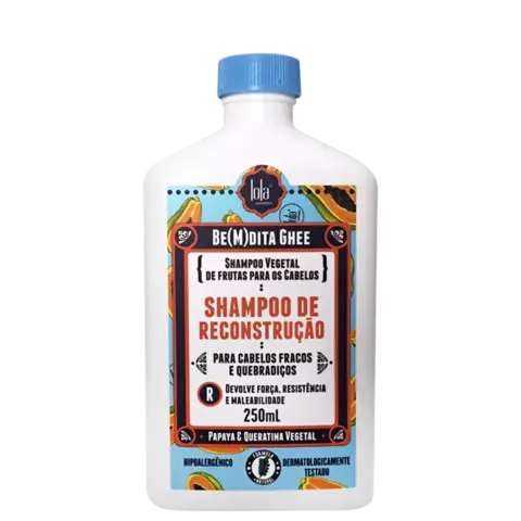 LOLA COSMETICS BEMDITA GHEE SHAMPOO PAPAYA E QUERATINA 250mL