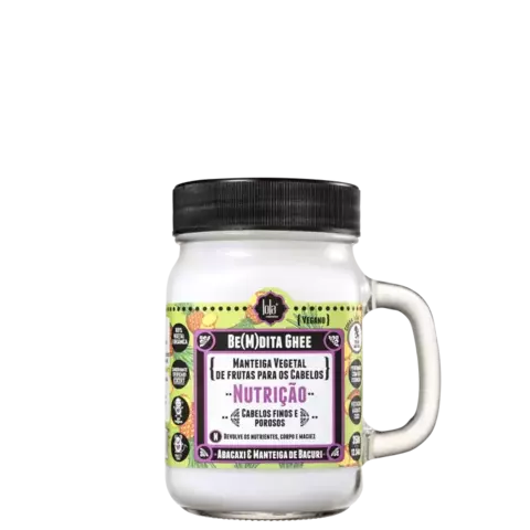 Lola Cosmetics Bemdita Ghee Nutrição - Máscara Capilar 350g
