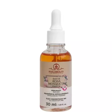 Phállebeauty Rosa Mosqueta - Óleo Concentrado Fragrância Hipoalergênica 30ml