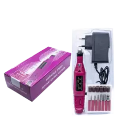 Lixadeira de Unha Elétrica Motor Bivolt - Rosa - comprar online
