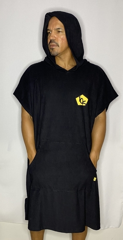 PONCHO TOALHA 106 / PRETO