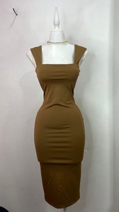 Vestido Camel