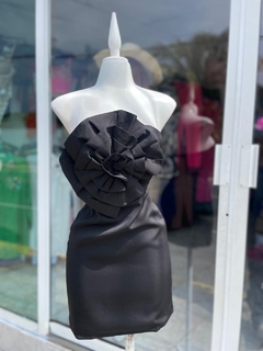 Vestido Straple Flor