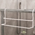 Suporte Porta Toalhas Duplo Toalheiro para Box Preto Fosco 60cm - UTILITOC SHOP - loja online
