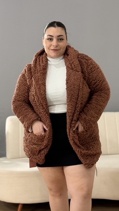 Teddy Longo Marrom - comprar online
