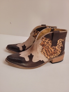 Bota de cuero en internet