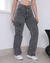 CALÇA CARGO GRAFITE - Sara store