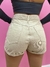 SHORTS JEANS PAMELA NUDE - Sara Store
