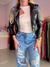 JAQUETA COURO BRUNA - Sara store