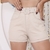 SHORTS JEANS SAMANTA NUDE - comprar online