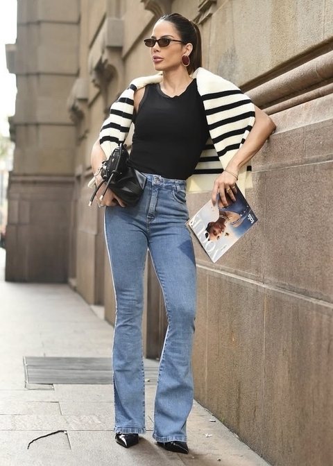 CALÇA FLARE REBECA - comprar online