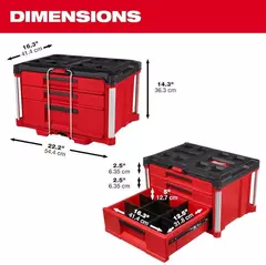 MIL 4822-8447 PACKOUT 3 CAJONES - tienda online