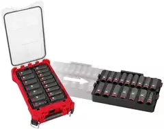 MIL 49-66-6803 JUEGOS DE HERRAMIENTAS ENC 1/2 PUL - 16 PZS - PACKOUT - tienda online