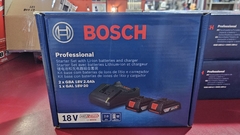 BOS KIT 2 BATERIAS 2Ah + CARGARDOR GAL18V-20 - Barcala Industrial