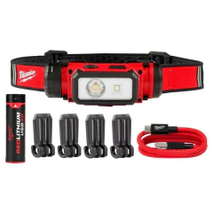 Milwaukee 2163-21 LINTERNAS LED TIPO MINERO - USB RECARG - comprar online