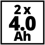 Imagen de EIN Twin Pack 2 x 4.0 Ah 18V