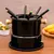 Conjunto Aparelho De Fondue Chocolate Jogo 11 Peças Preto na internet