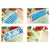 Forma De Silicone Palito Para Gelo Com 10 Cavidades Colors