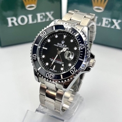 Relógio Rolex Submariner Prata/Preto - comprar online