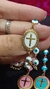 Imagen de Pulsera Ojo Turco y Cruz Esmaltada