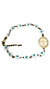 Pulsera Ojo Turco y Cruz Esmaltada - Sweet Love Accesorios
