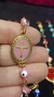 Pulsera Ojo Turco y Cruz Esmaltada