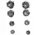 4 Pares de Aros Cubic Shine - comprar online