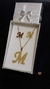 Set Inicial M Dije + Cadena + Aros Dorados - comprar online
