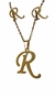 Set Inicial R Dije + Cadena + Aros Dorados