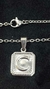 Set Inicial Plateado Cuadrado - tienda online