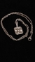Set Inicial Plateado Cuadrado - Sweet Love Accesorios