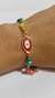 Pulsera Mano de Fátima y Ojo Turco