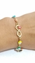 Imagen de Pulsera Infinito y Ojo Turco