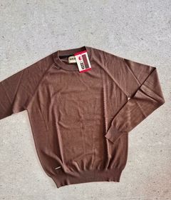 Sweater Manga Ranglan Chocolate - comprar online