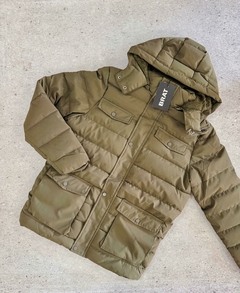 Campera Puffer Verde