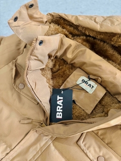Campera Puffer Mostaza - comprar online