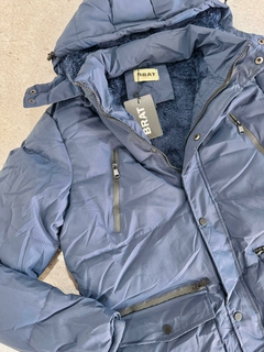 Campera Puffer Waterproof Marino - comprar online