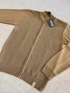 Campera de Hilo Tramado Habano