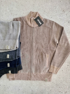 Campera Chenille Gris Topo en internet