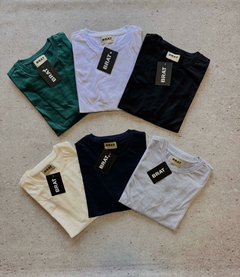 Remera Over Blanca - comprar online